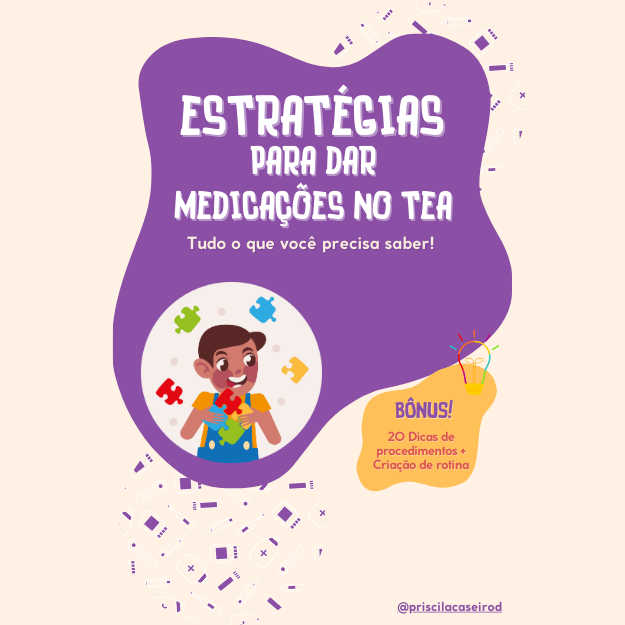 E-book Estratégias para dar Medicações no TEA